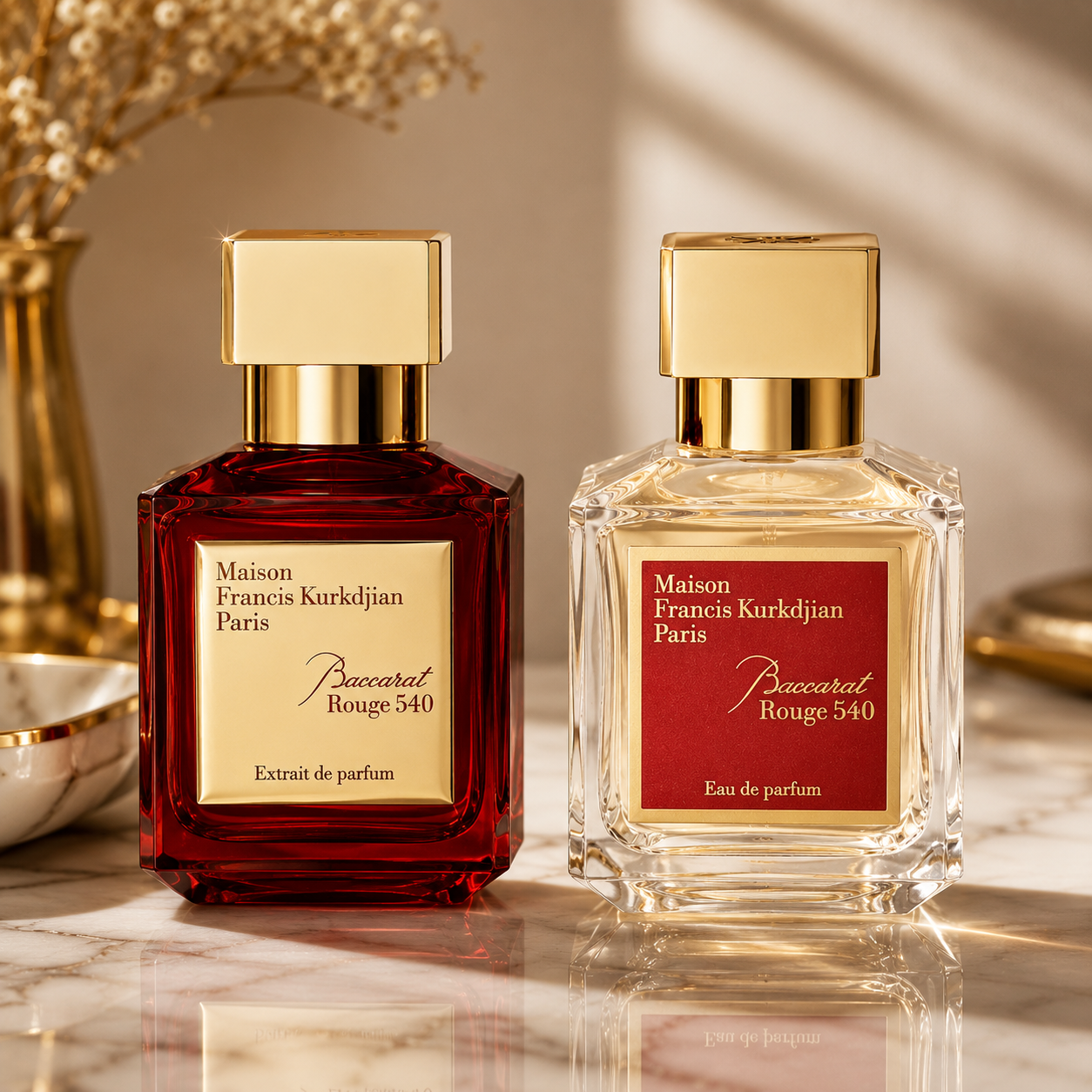 Baccarat Rouge 540 Extrait de Parfum + Eau de Parfum – Luxury Fragrance Duo