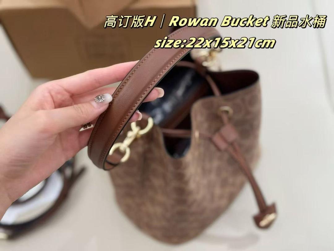 Premium Leather Bucket Shoulder Bag – CBH07