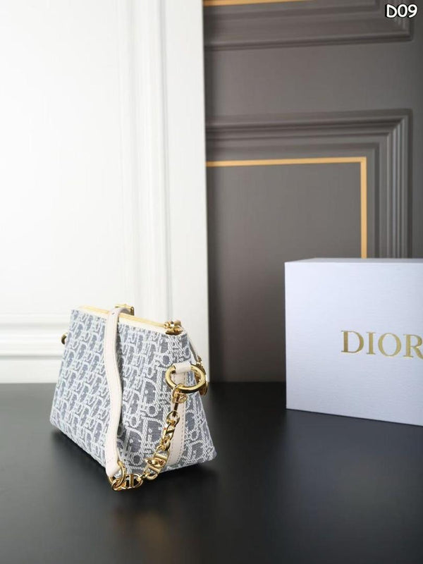 Premium Monogram Crossbody Shoulder Bag – CD 3202