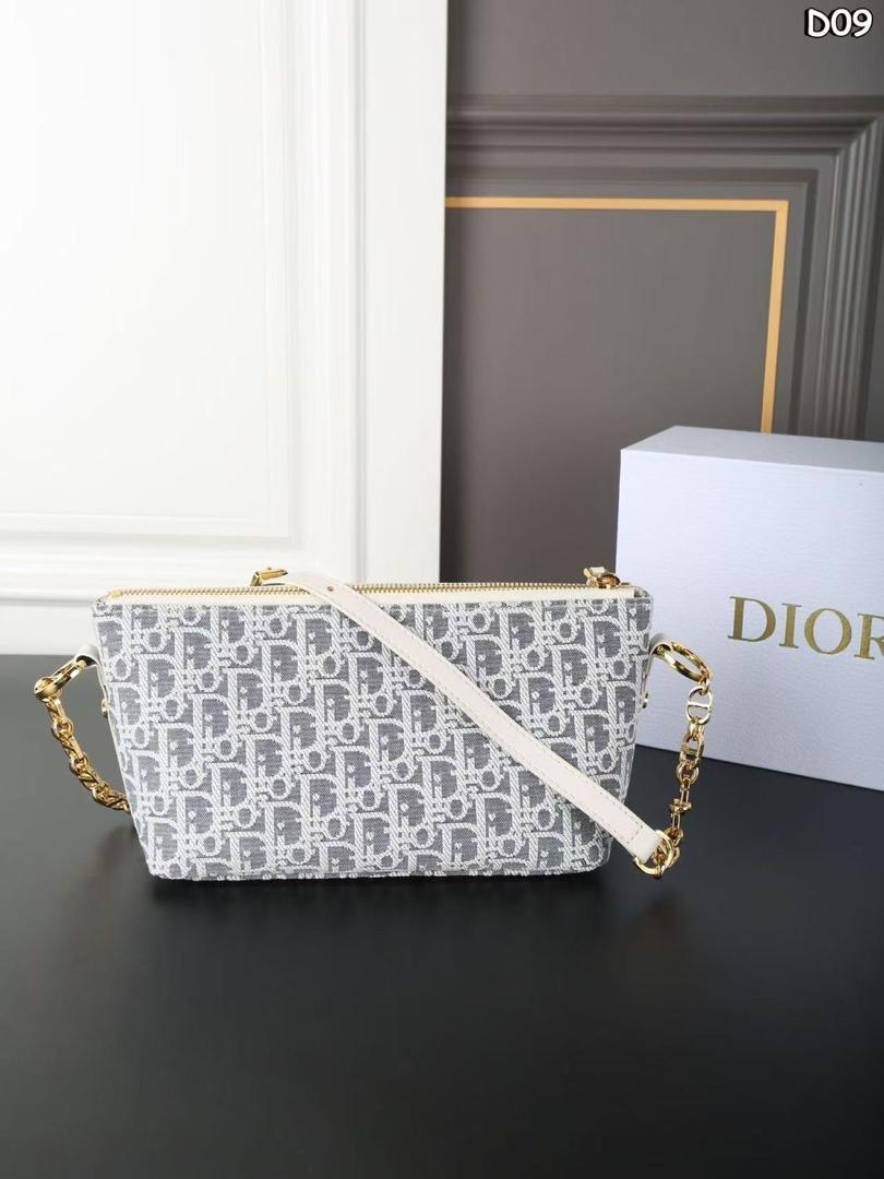 Premium Monogram Crossbody Shoulder Bag – CD 3202